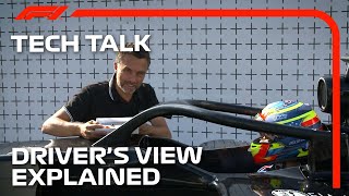 F1 Drivers View From Inside The Car Explained Featuring Piastri  F1 TV Tech Talk  Cryptocom [upl. by Iglesias458]