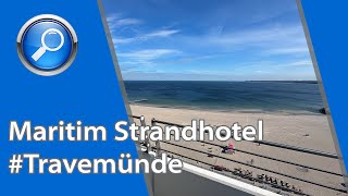 Atemberaubende Aussicht garantiert SuiteTour im 13 Stock des Maritim Strandhotels Travemünde [upl. by Harewood]