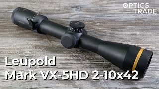 Leupold VX5HD 210x42 Rifle Scope Review  Optics Trade Review [upl. by Ttirb]