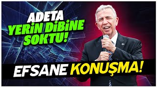 Mansur Yavaş AKPlileri Yerin Dibine Soktu Efsane Konuşma [upl. by Arraet]