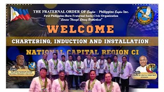 CHARTERING INDUCTION THE FRATERNAL ORDER OF Eagles Philippine Eagles ducumentary vlog [upl. by Avitzur]