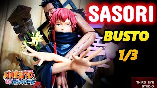 SASORI BUSTO 13 THIRD EYE STUDIO UNBOXING NARUTO [upl. by Ysac]