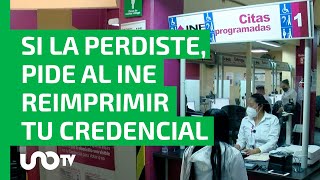 Con o sin cita Requisitos y cómo pedir la reimpresión de la credencial del INE [upl. by Itisahc]