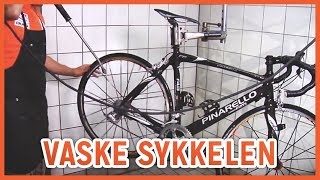 Hvordan vaske sykkelen [upl. by Engapmahc]