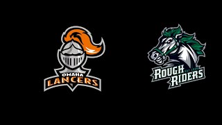 Cedar Rapids Roughriders vs Omaha Lancers 100823 [upl. by Neirual]