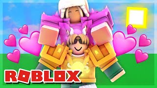 I CARRIED My GIRLFRIEND In Roblox Bedwars [upl. by Idac742]