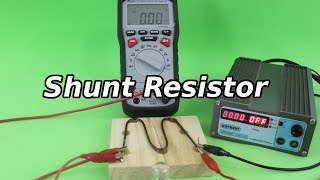 DIY Shunt Resistor for High Current Measurement [upl. by Chemush]