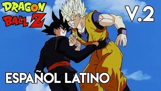 Dragon Ball Z Style Edit  Goku vs Black Goku Español Latino  90s animation [upl. by Yenolem]