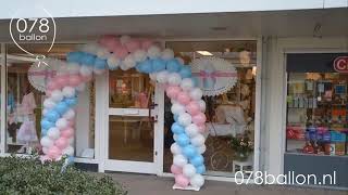 Timelapse ballonnenboog door 078ballon [upl. by Grussing]