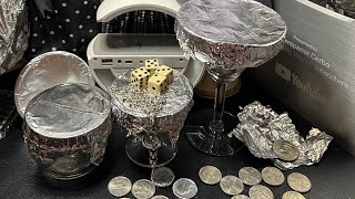 ODDASMR ALUMINUM FOIL CREATIVE DIY MONEY JAR PIGGY BANK COINSREYNOLDS diy oddlysatisfying foil [upl. by Gerg]