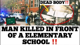 Man KILLED In Front Of A Elementary School While The Curtains Was OPEN For Kids To SEE In Chicago [upl. by Nawoj]