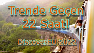 DiscoverEU Interrail yolculuğu  Trende hayat nasıl geçiyor [upl. by Kristos564]