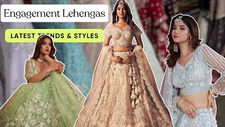 Engagement Lehenga Ke Latest Trend  Designer Lehenga Collection [upl. by Follansbee322]