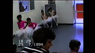 رابعة مرقس حفل اختتام السنة الدراسية في قرية ترشيحا 1994 Ballet dance studio performance [upl. by Dlanor]