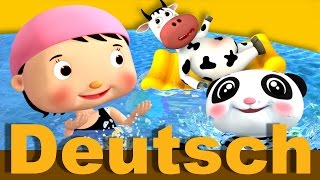 Das Lied vom Schwimmen  Kinderlieder  LittleBabyBum [upl. by Alin]