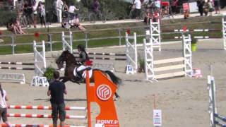 CSO Poney 2C Benjamin CLEMENCE PETITJEAN [upl. by Nowd]