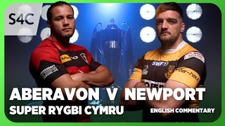 LIVE RUGBY Aberavon v Newport  Super Rygbi Cymru  S4C [upl. by Schell461]