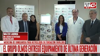 El Grupo Olmos entregó equipamiento de última generación a la Fundación Favaloro [upl. by Llertnauq]