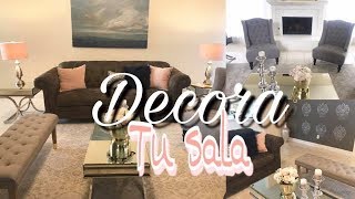 IDEAS PARA DECORAR TU SALA ELEGANTE Y BONITA [upl. by Nagar]