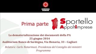 La dematerializzazione dei documenti della PA  Prima parte [upl. by Gasperoni191]