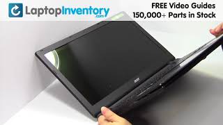 Acer Aspire ES1 Touchpad Replacement Palmrest Repair Guide Install Laptop E5 F5 V3 P257 [upl. by Stoller39]