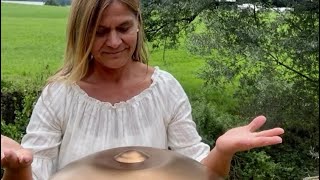 432 Hz Handpan  In the flow of nature 🌊 Vibes of universe ♥️🕊️ [upl. by Feriga]