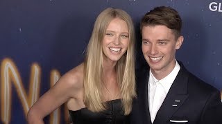 Patrick Schwarzenegger and Abby Champion at Midnight Sun Los Angeles film premiere [upl. by Trebleht946]