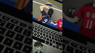 Incredible Moments with Nishinoya and Asahi karasuno haikyuu animeedit [upl. by Alix]