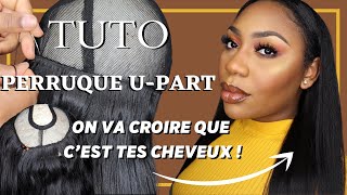 TUTO COMMENT FABRIQUER UNE PERRUQUE UPART POUR DEBUTANT  ON VA CROIRE QUE CEST TES CHEVEUX [upl. by Delaine601]