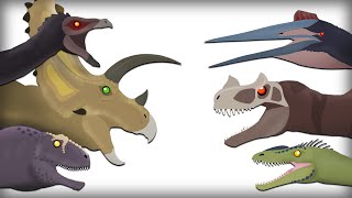 Prehistoric Tournament Battle  TRAILER  DinoMania  Dinosaur cartoons [upl. by Im]