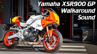 2024 Yamaha XSR900 GP  Walkaround  Sound check [upl. by Welch]