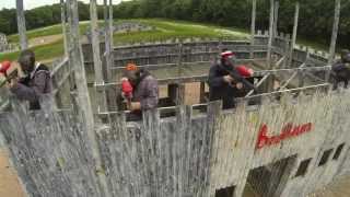 Flying the Quad at Bedlam Paintball Edinburgh [upl. by Baxter]