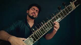 Tumi Robe Nirobe  Tagore on Sitar  Sayan Ghosh [upl. by Sherwood74]