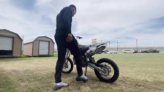 2021 APOLLO RFZ Z40 🔥🔥  BRAND NEW  FIRST LOOK REVIEW AND TEST DRIVE  MOTOCROSS PIT BIKE [upl. by Oicam]