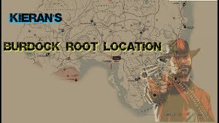 Red Dead Redemption 2  Kierans Burdock Root Location [upl. by Dragoon]