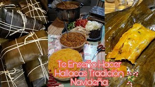 Cómo Hacer Hallacas Venezolanas Hallacas Valencianas valencia [upl. by Nelaf]