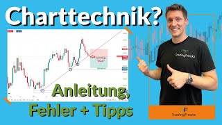 Das beste CHARTANALYSE Video für Trading Anfänger  Einfache Anleitung Tutorial Charttechnik lernen [upl. by Tallia10]