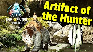 Hunter Artifact on Lava Island  ArkASA  The Center  Ark Survival Ascended [upl. by Amara]