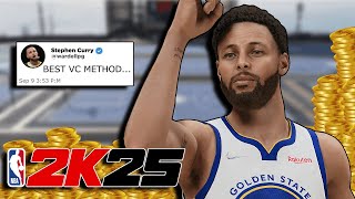 The BEST and FASTEST VC methodglitch in NBA 2K25 EASY [upl. by Gniy663]