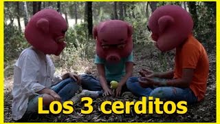 Los Tres Cerditos Chanchitos Cuento Nuevo con Moraleja [upl. by Assiluj]