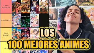 TIERLIST DE LOS 100 MEJORES ANIME DE TODOS LOS TIEMPOS  Parte 4 [upl. by Nnaid]