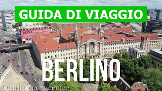 Berlino Germania  Viaggio attrazioni paesaggi  Video drone 4k  Città di Berlino cosa vedere [upl. by Ecnedurp]