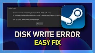 Steam  How To Fix Disk Write Error [upl. by Aikrehs]