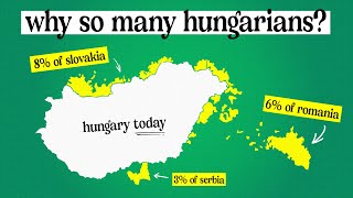 Why Are There So Many Hungarians In Slovakia amp Romania [upl. by Lonnard235]