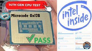 Official INTEL Voltage issue FIX Microcode and ME Firmware Thermal Throttling Test [upl. by Brogle]