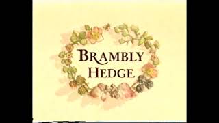 UK VHS Start amp End Brambly Hedge  Summer amp Autumn Story 1997 [upl. by Enawyd383]