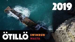 ÖTILLÖ Swimrun Malta 2019  The Breakwater [upl. by Nelubez]