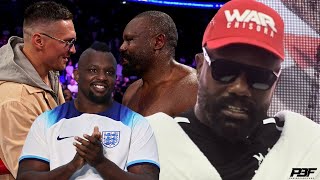 DEREK CHISORA REVEALS WHAT OLEKSANDR USYK TOLD HIM AT RINGSIDE DURING JOE JOYCE WIN DILLIAN WHYTE [upl. by Kone]