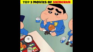 Top 3 New Movie Of Shinchan 🥰 doremon shinchan shorts ytshorts animationvilla [upl. by Irb]