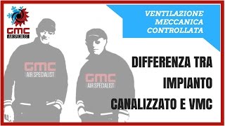 Differenza tra impianto canalizzato e VMC [upl. by Anohsal469]